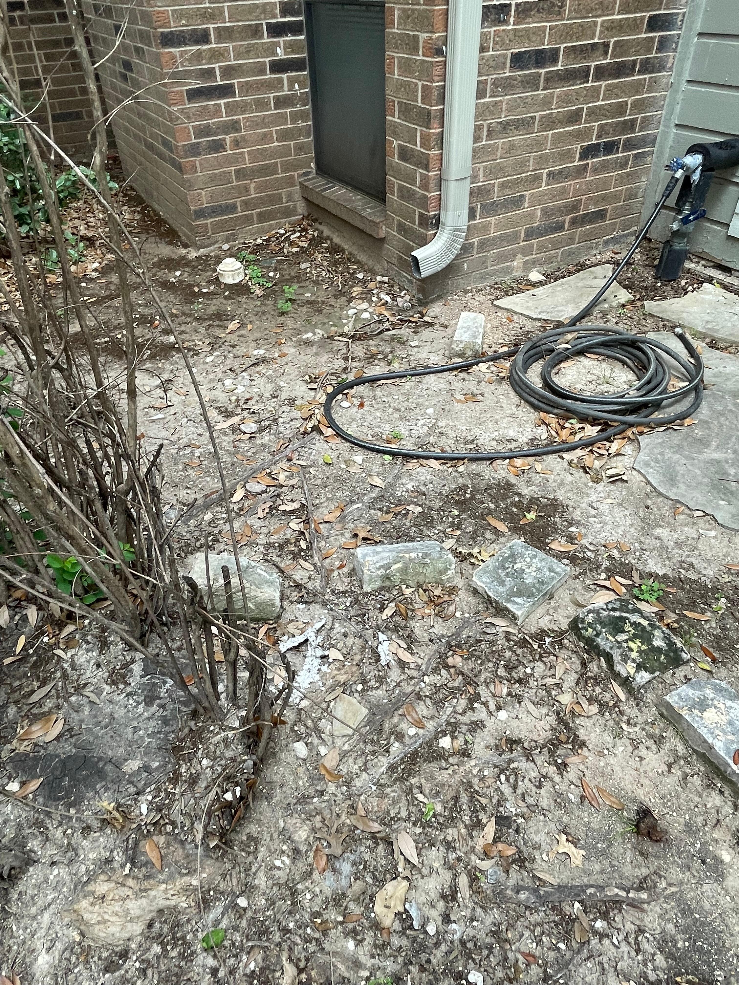 outside front entrance 