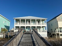 Easy walkway to the beach!
