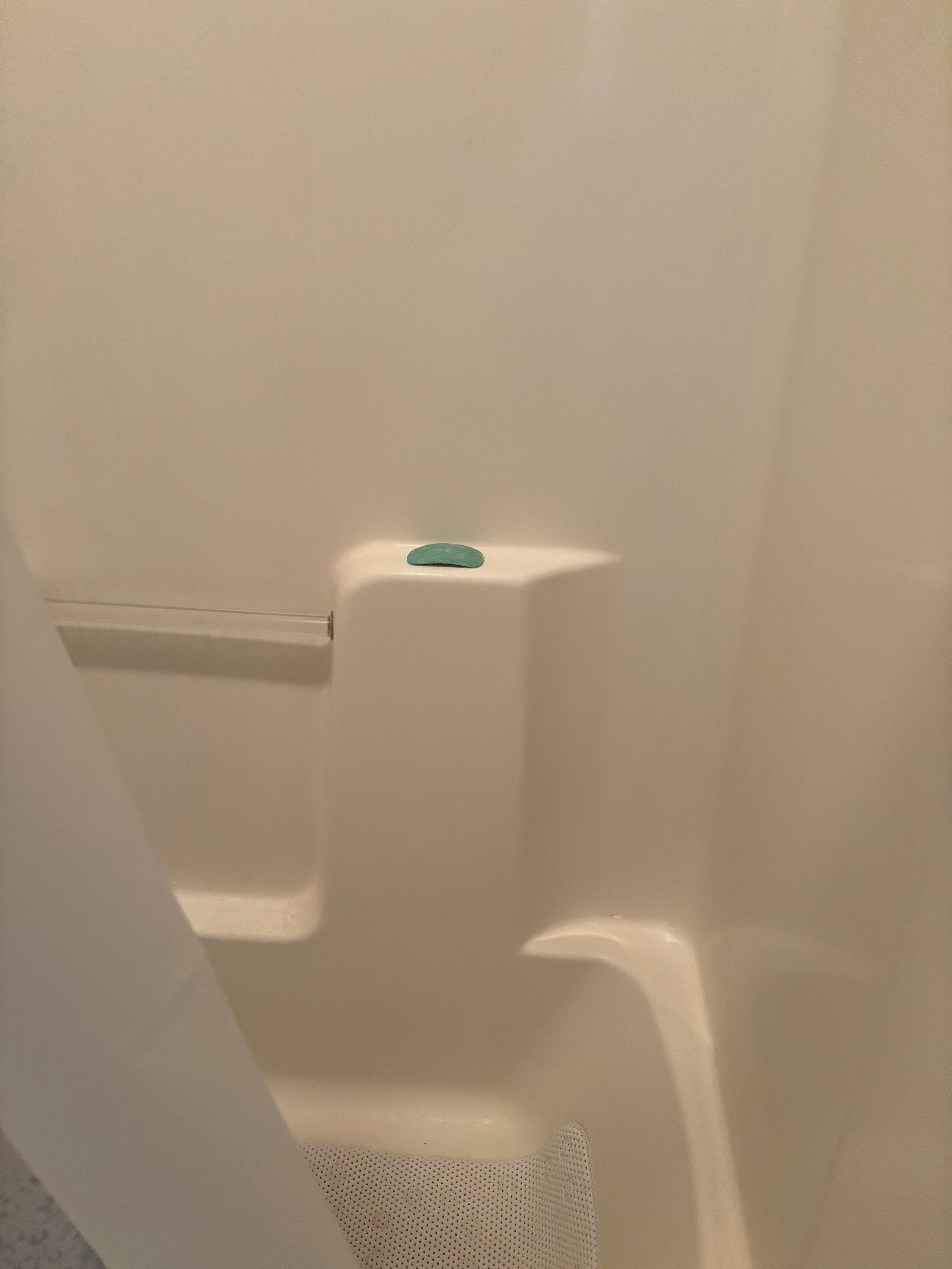 Someone’s used soap was left in the bathroom!