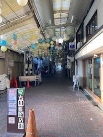 Little shopping street