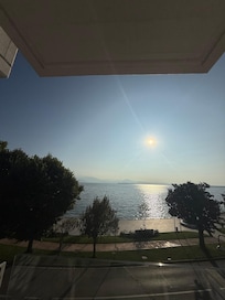 Morning view from our balcony.