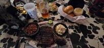 A small steak for dinner! (Double Duke 32oz ribeye)