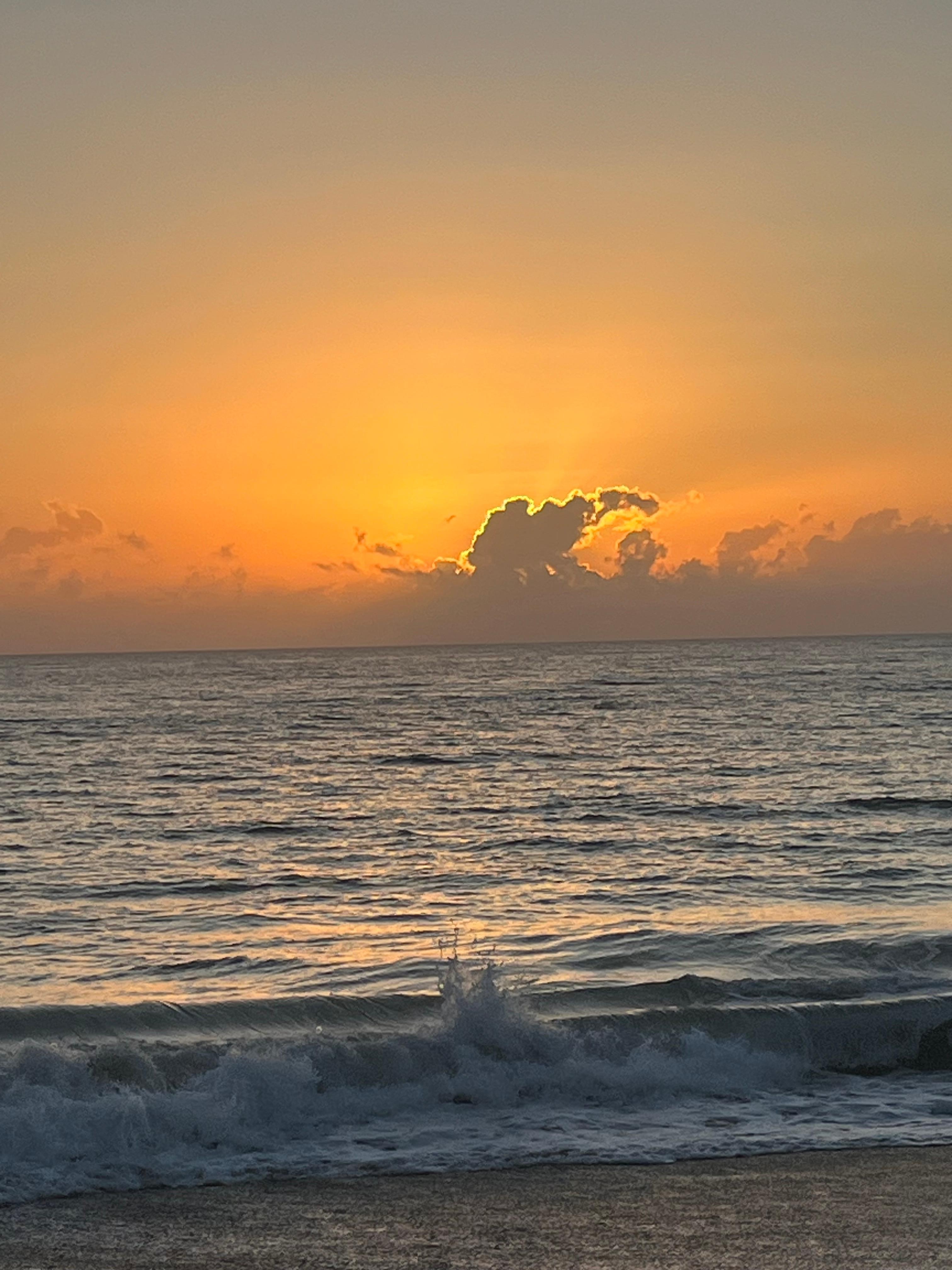 Don’t miss the sunrise 150 feet from the door