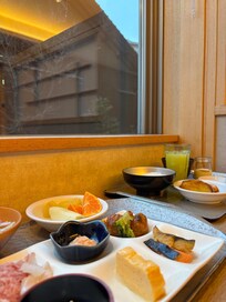 朝食バイキング
