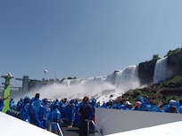Niagara fall from the boat