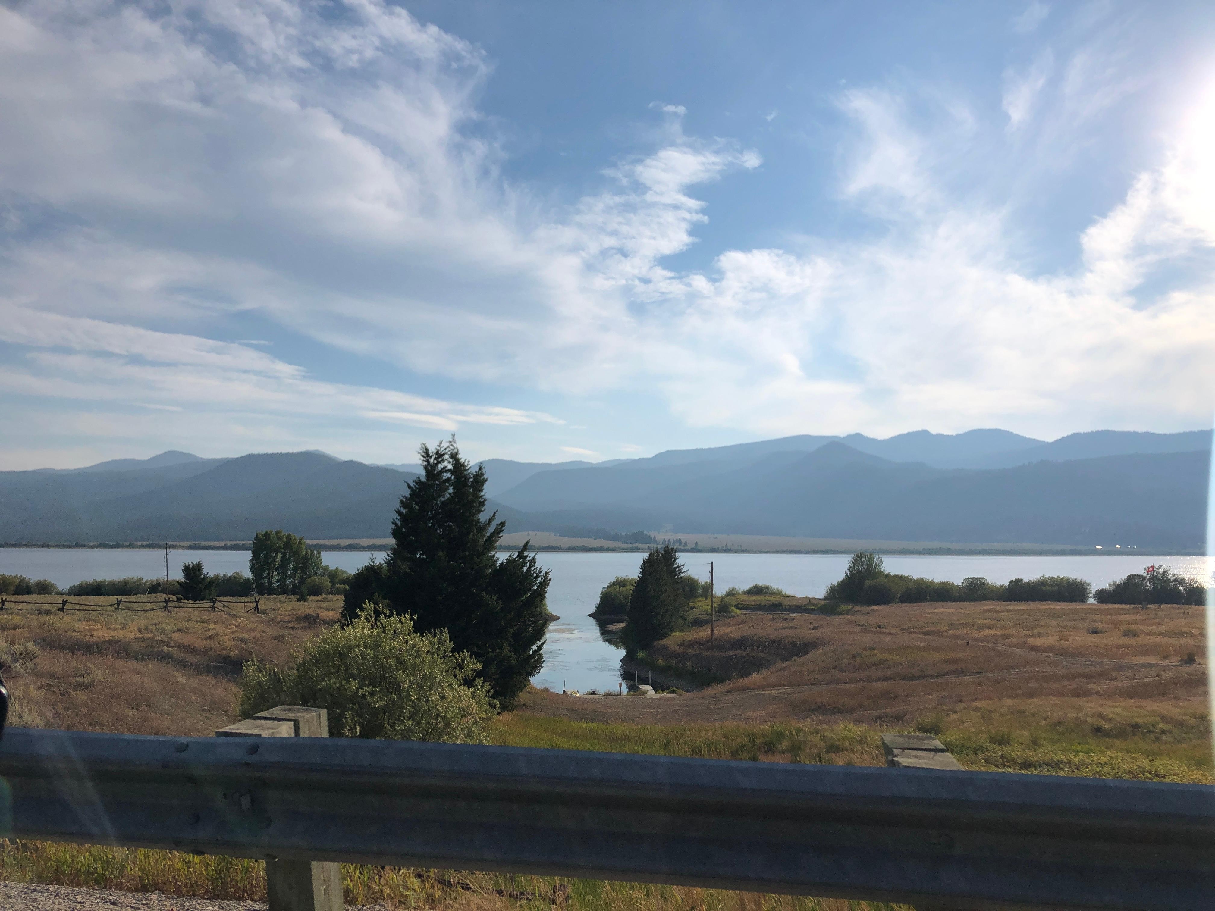 This is just one of the views of the lake