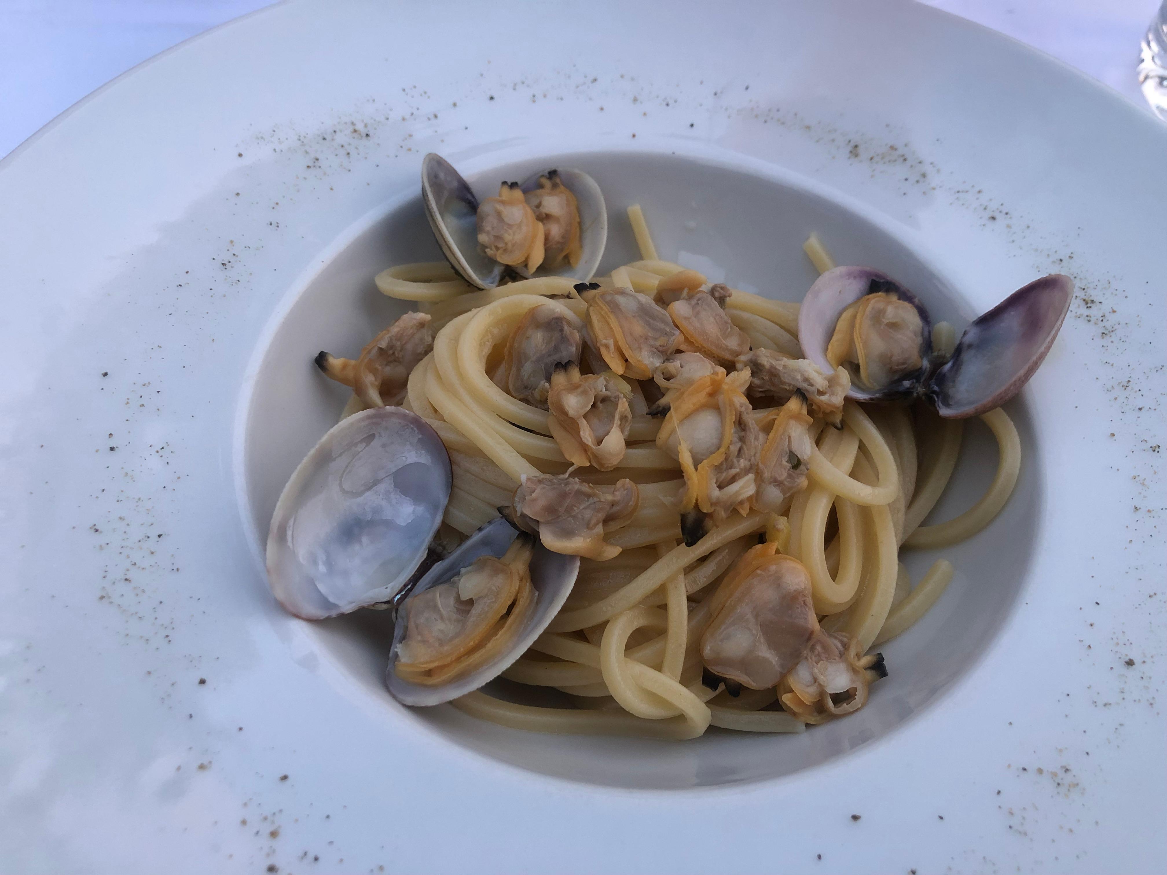 Chitarra alle vongole 