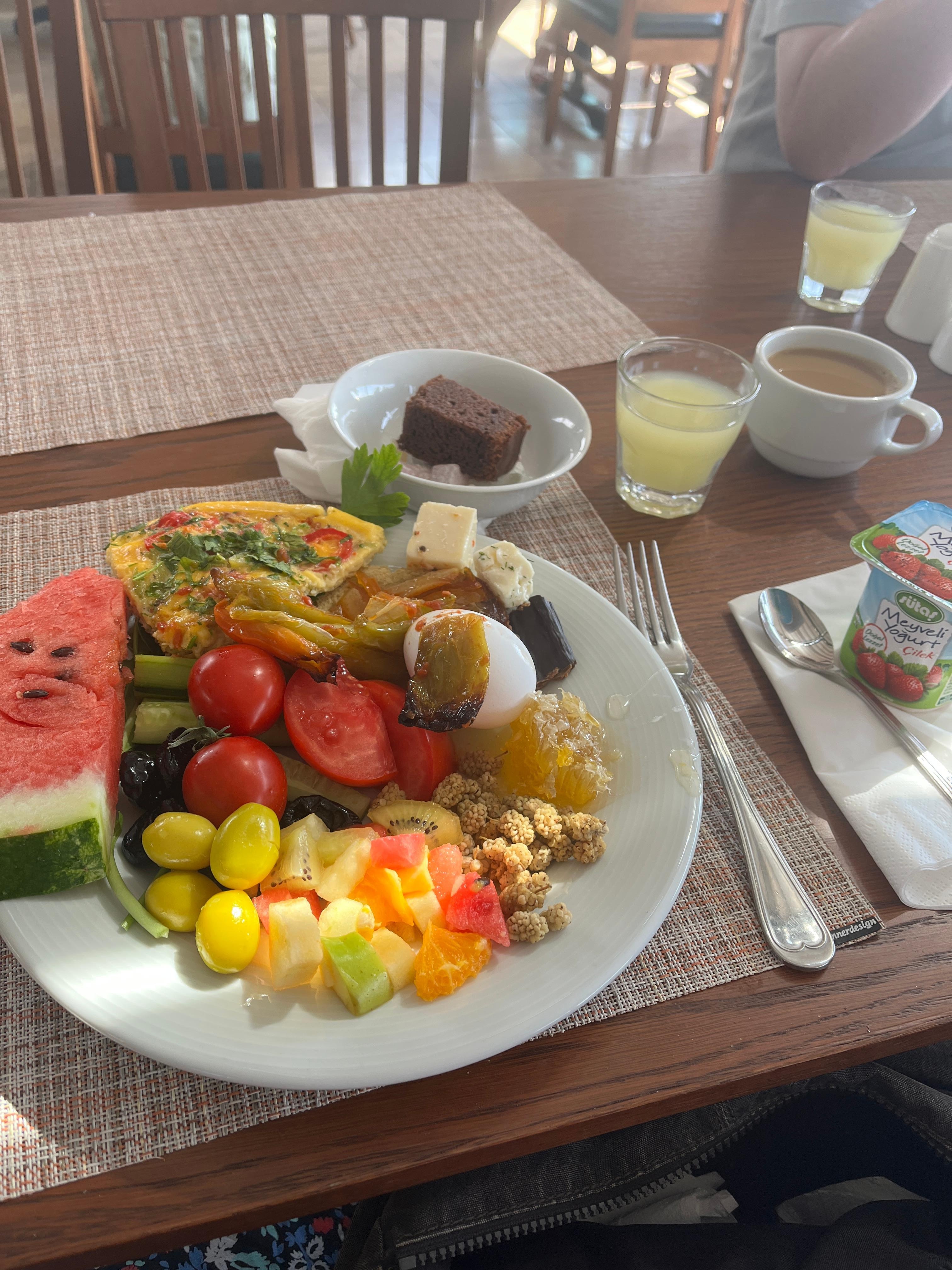Breakfast is amazing. 