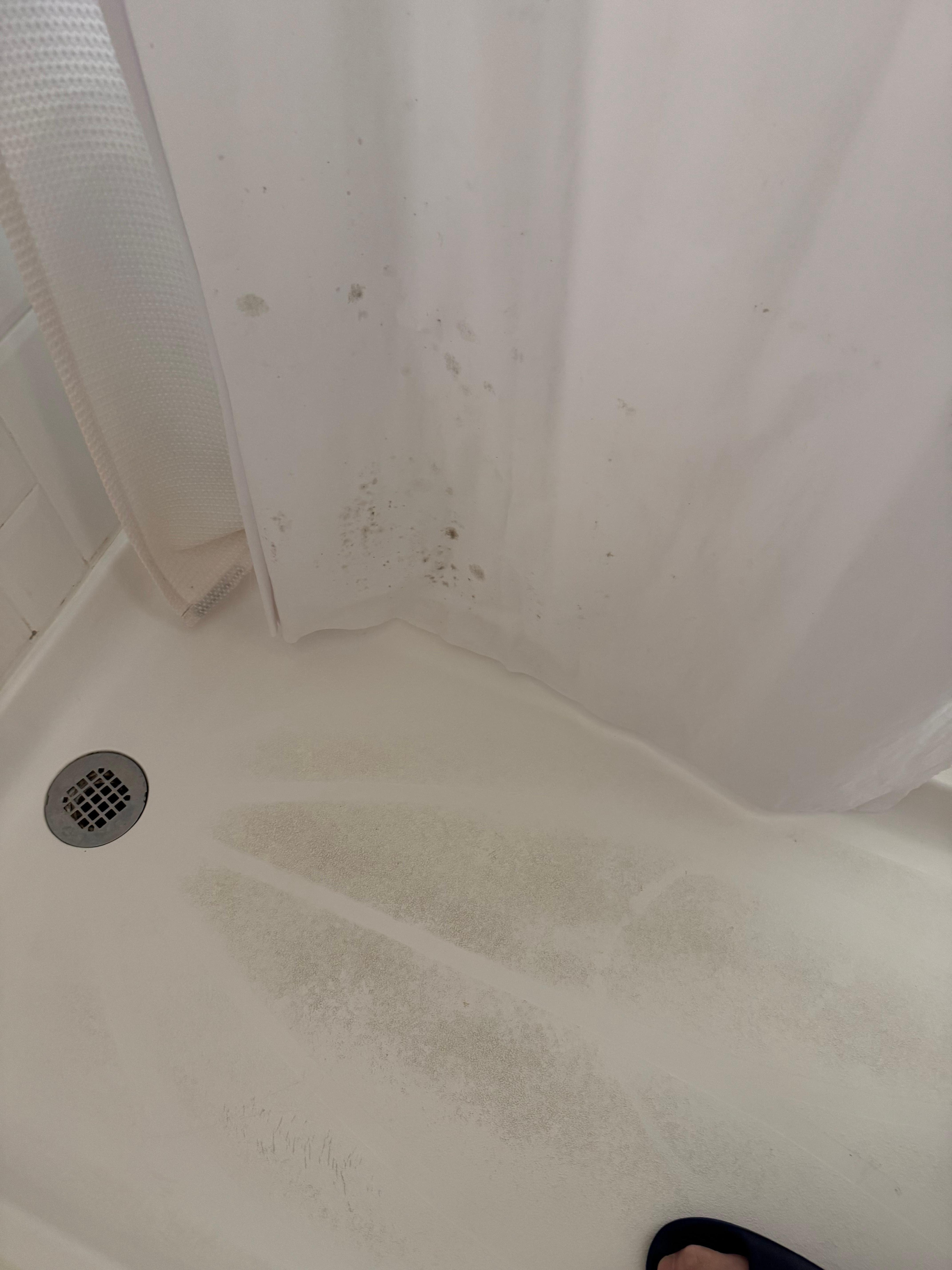 Nope.  Not going to take a shower here!