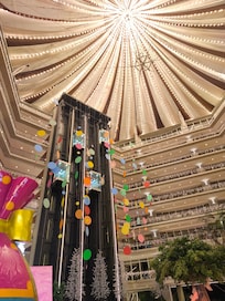 Decoração de Páscoa estava maravilhosa