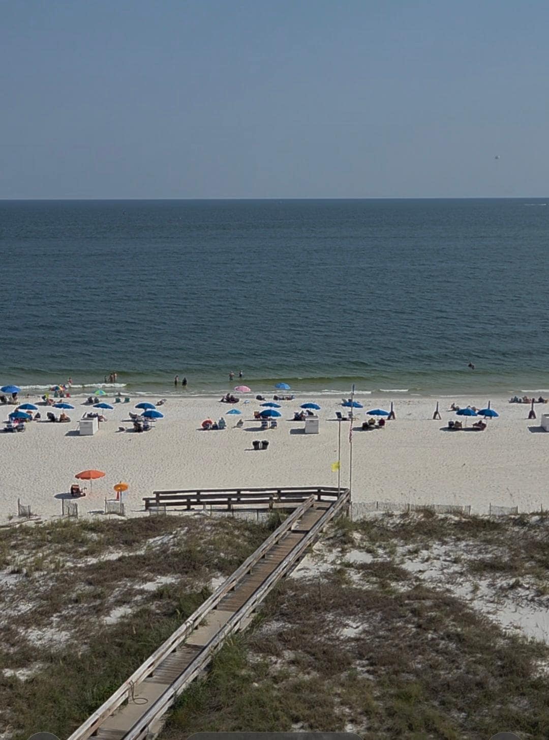 View from our balcony