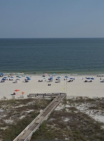 View from our balcony