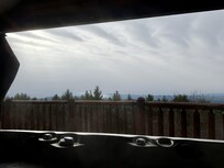 View from the hot tub