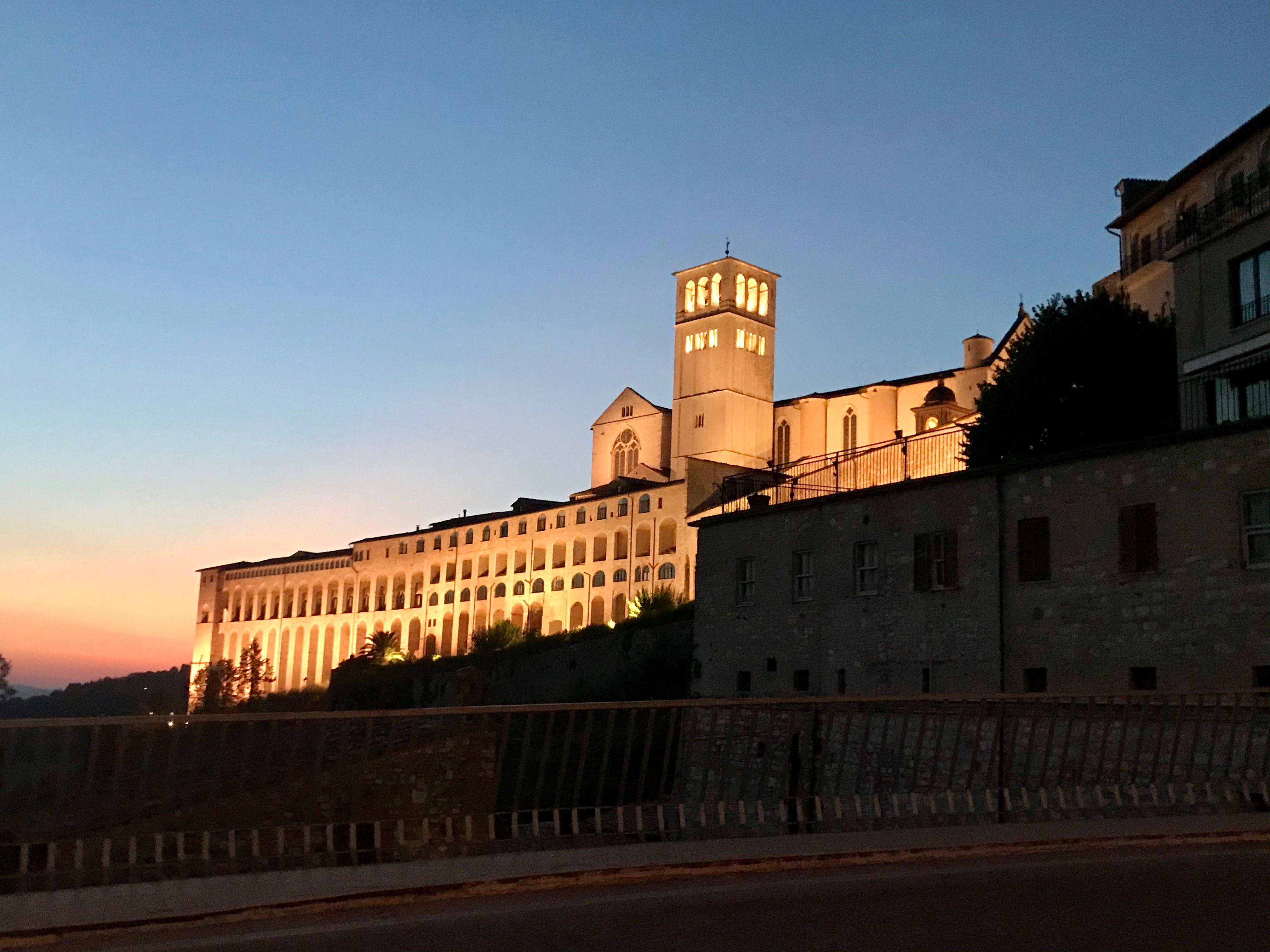 Dal balcone del corridoio 