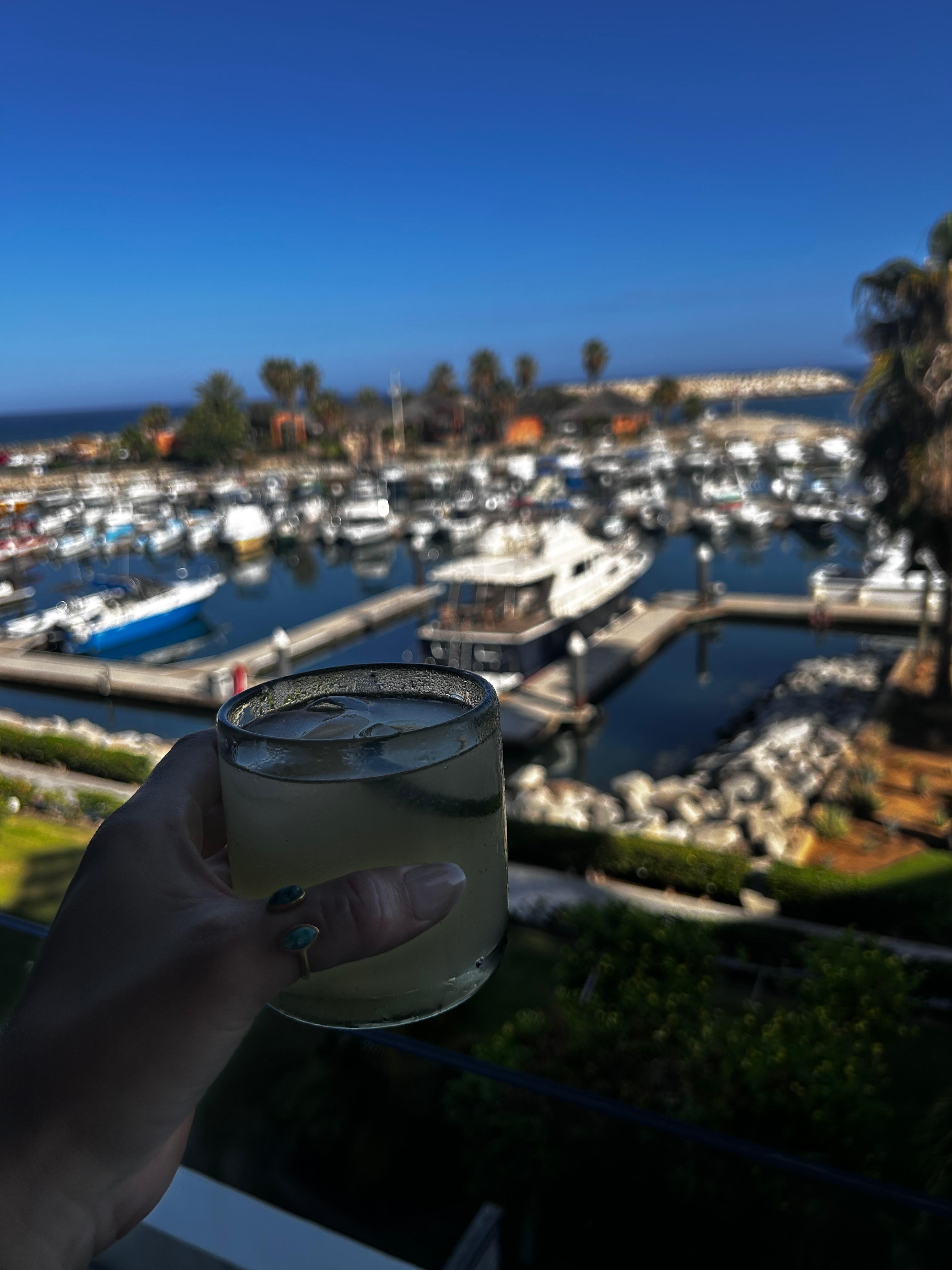 Refreshing beverage offered upon arrival