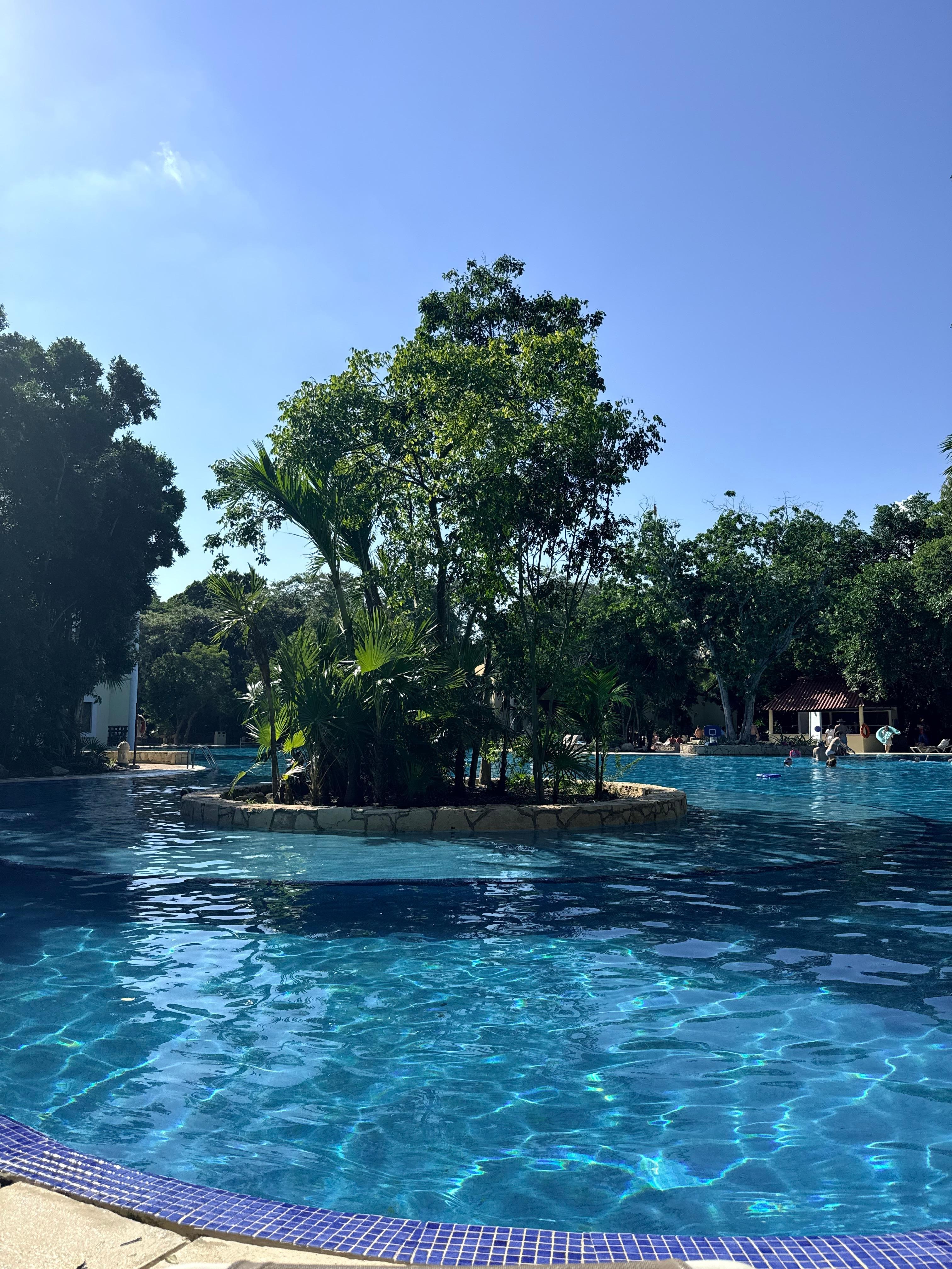 Pool outside our room
