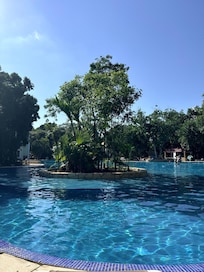 Pool outside our room