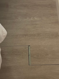 Giant gaps in the flooring