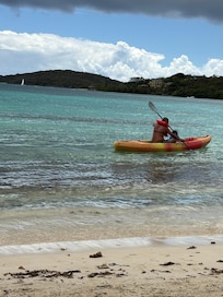 Kayaking near the property