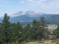 zoomed in view from the front porch