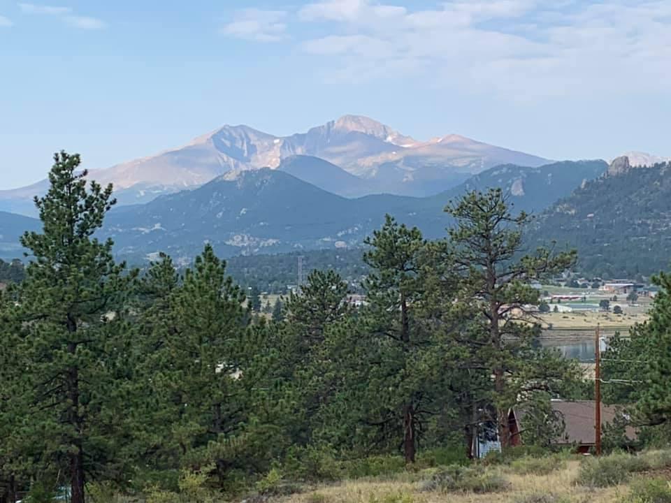 zoomed in view from the front porch
