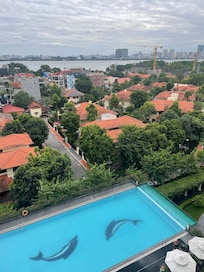 Poll, view from the balcony