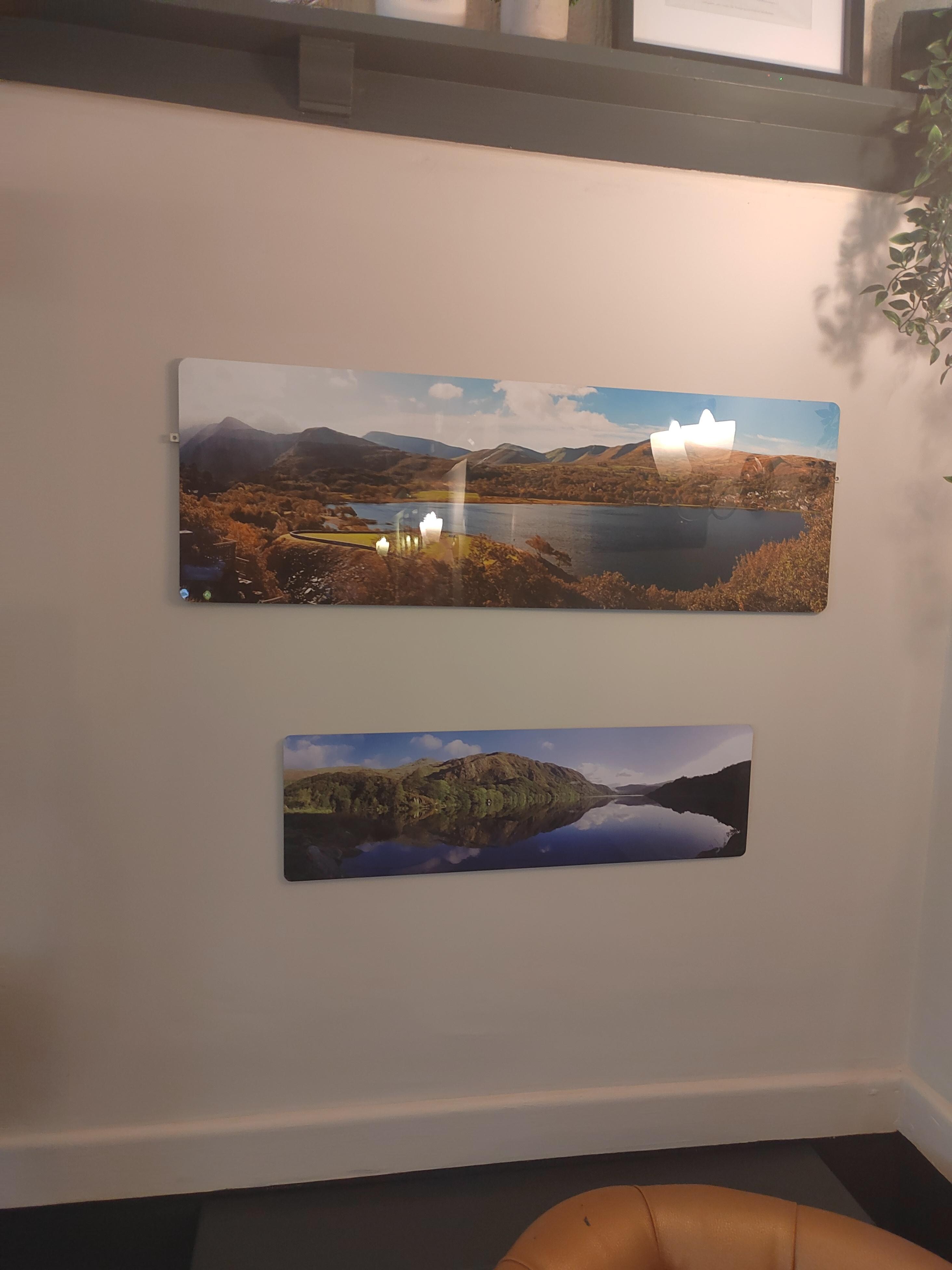 Locally based work that can be purchased @hotel. 