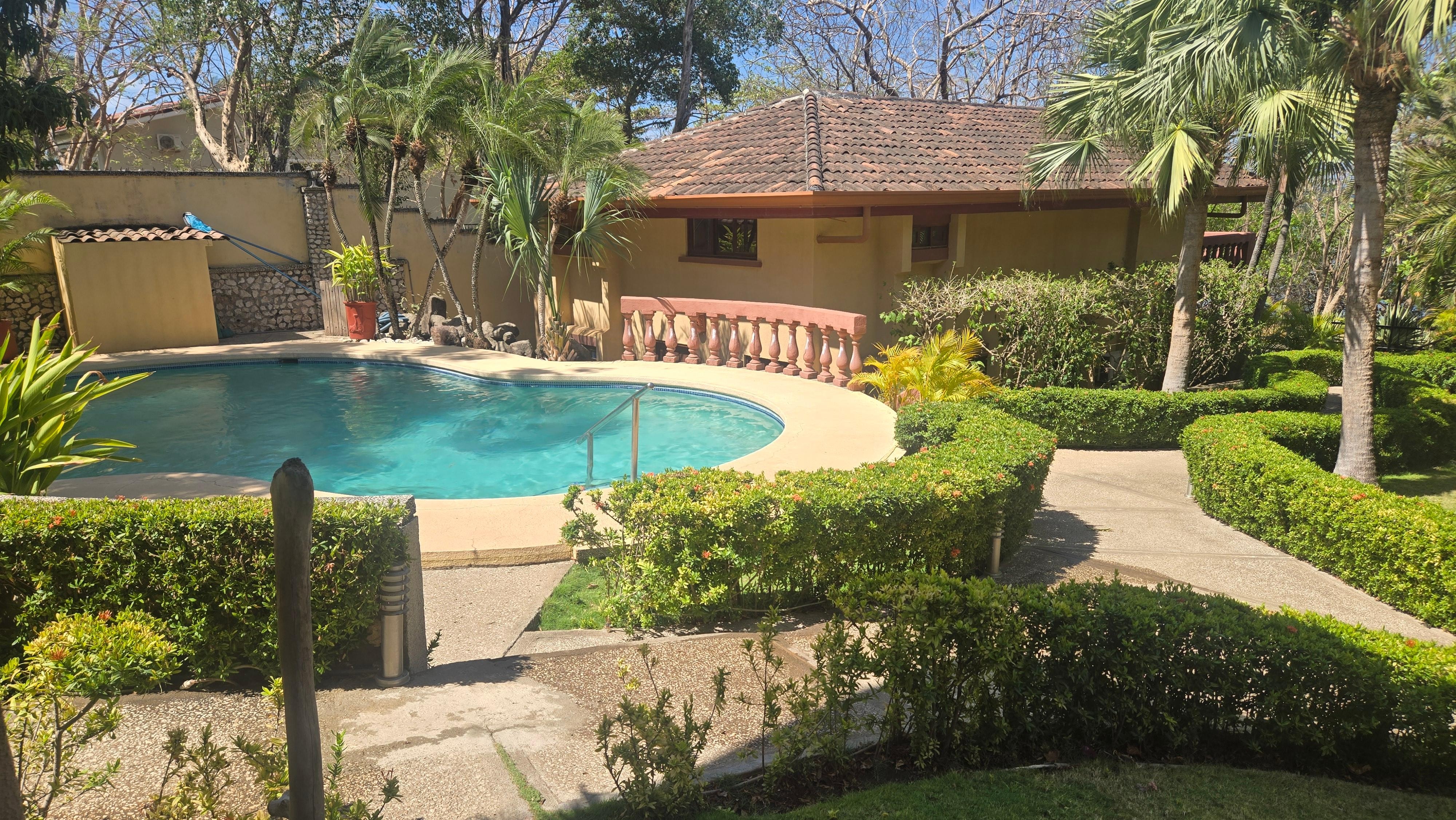 Pool outside your door.