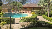 Pool outside your door.
