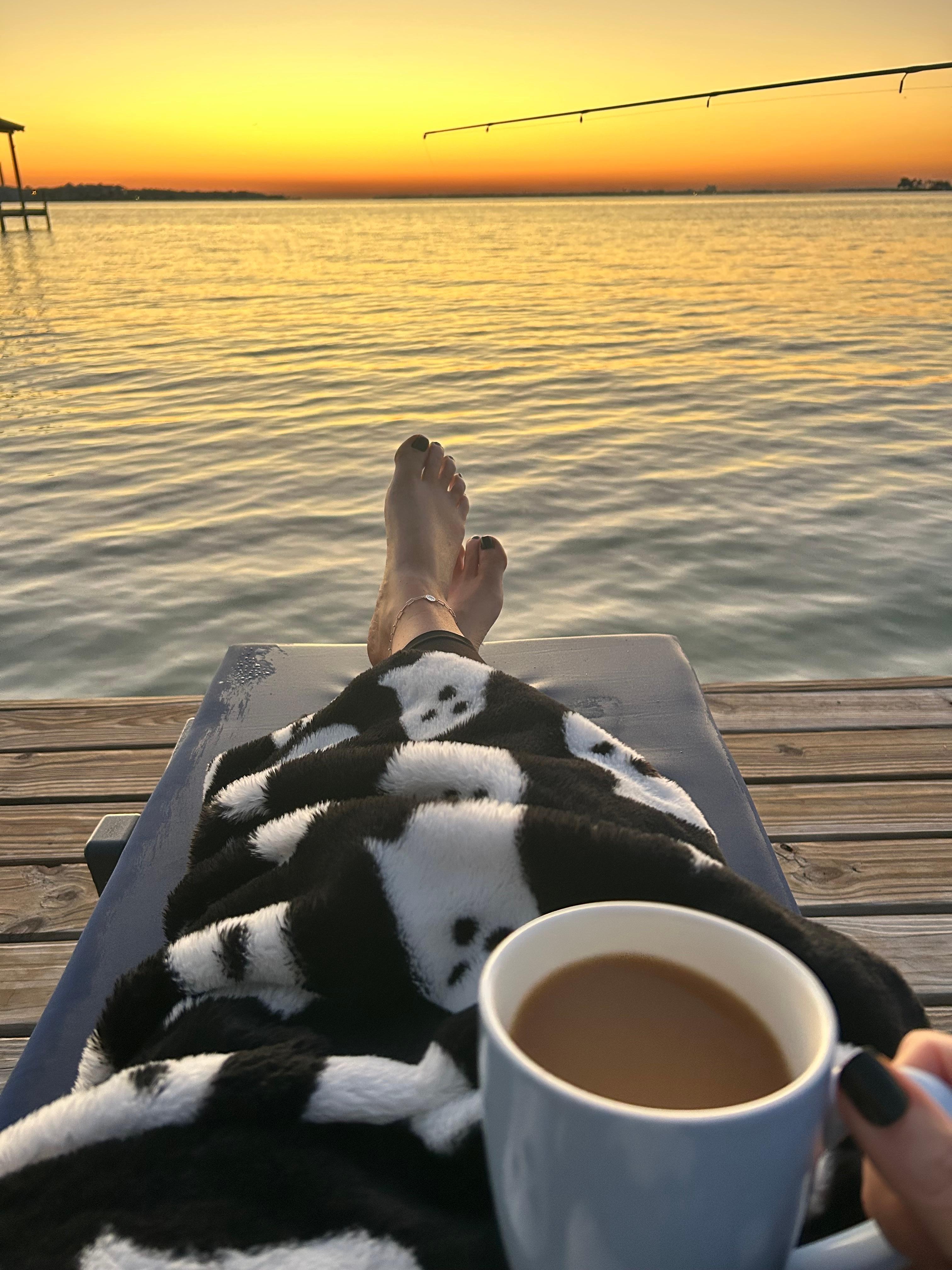 Coffee at sunrise 