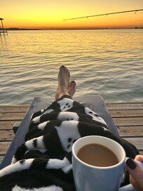 Coffee at sunrise