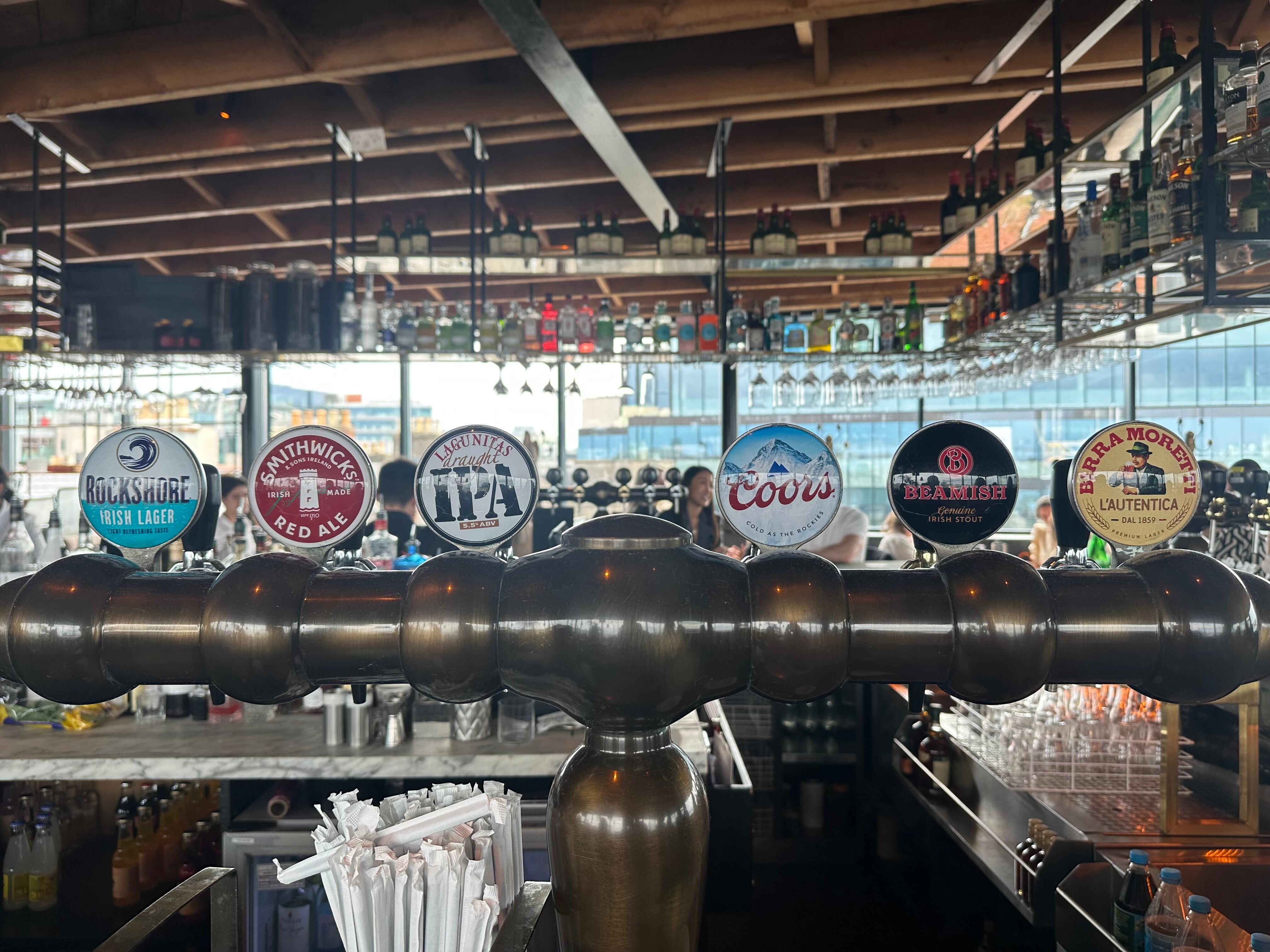 Great selection of drinks