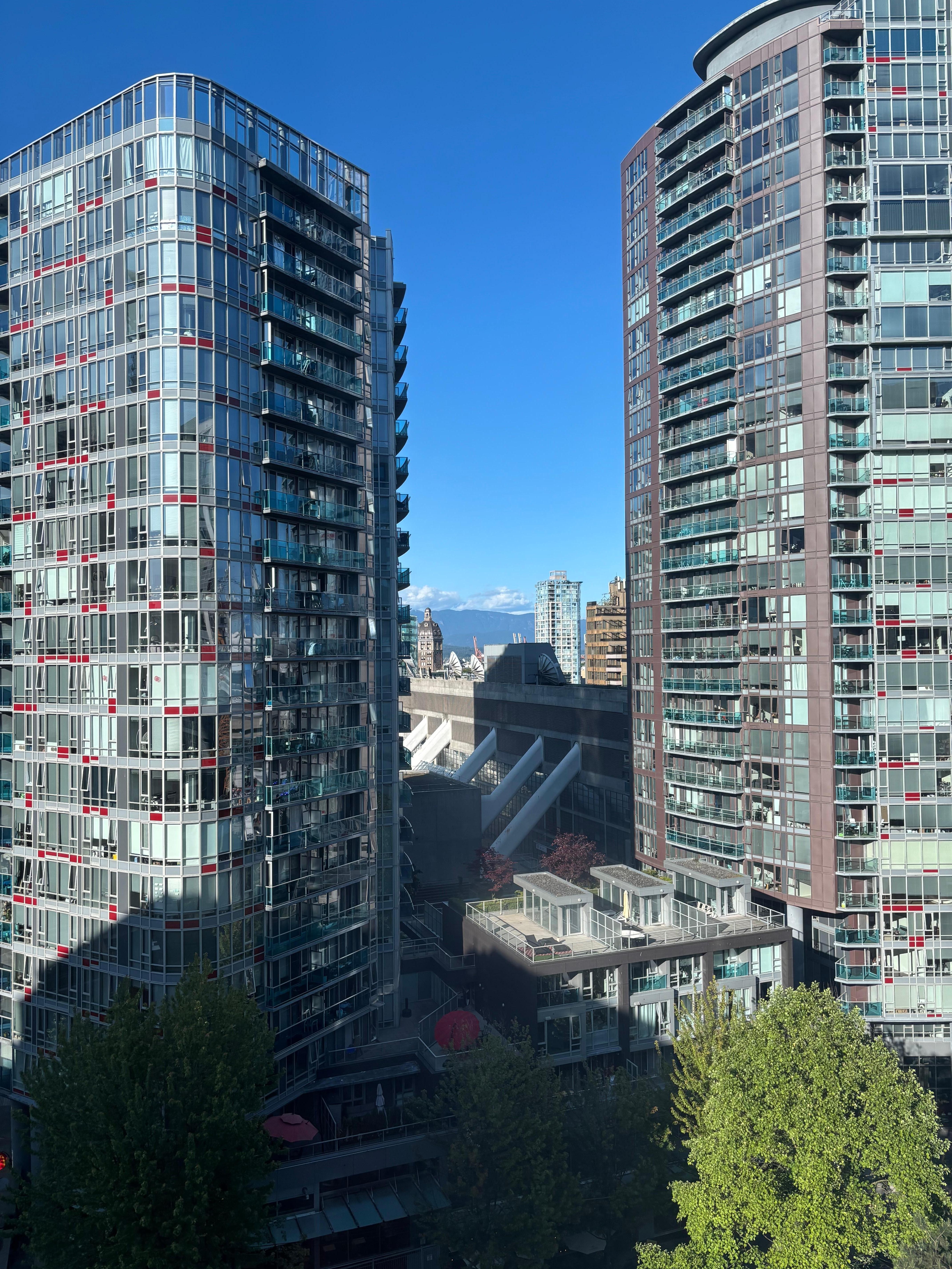 The view from the 12th floor