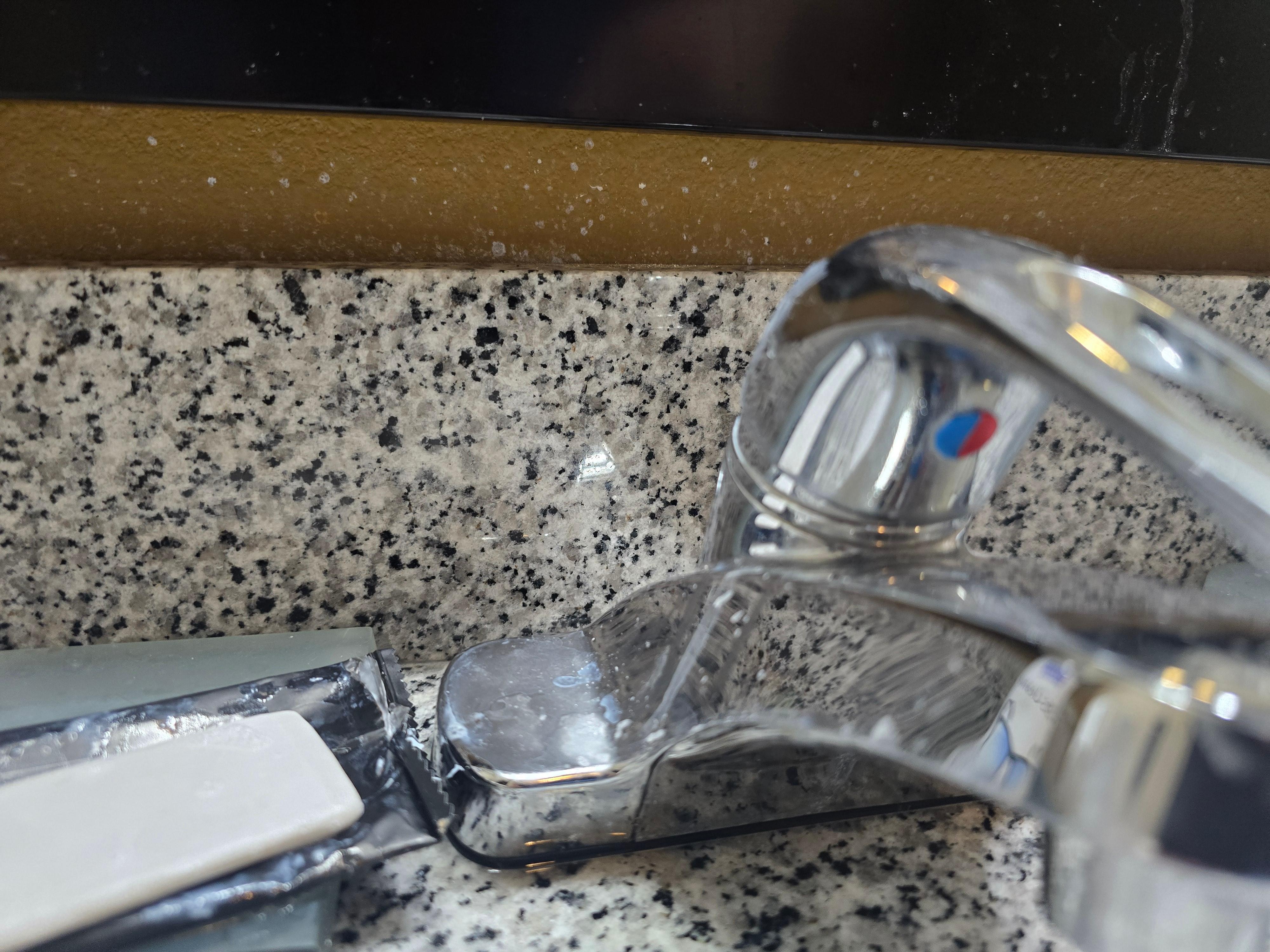 No, that is not out toothpaste splash