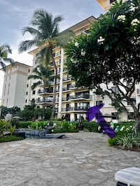 View of lanai from pool