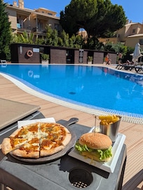 Pool side food