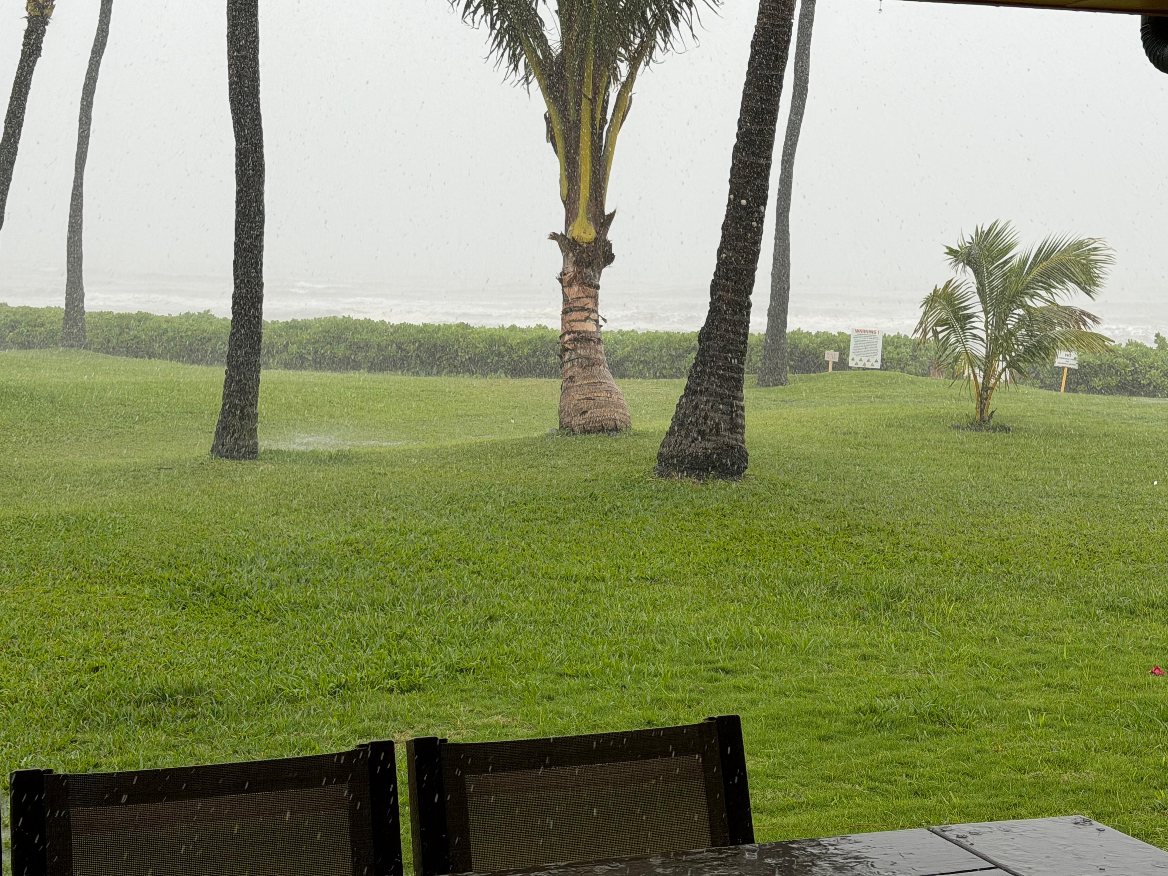 Storm View from Lanai
