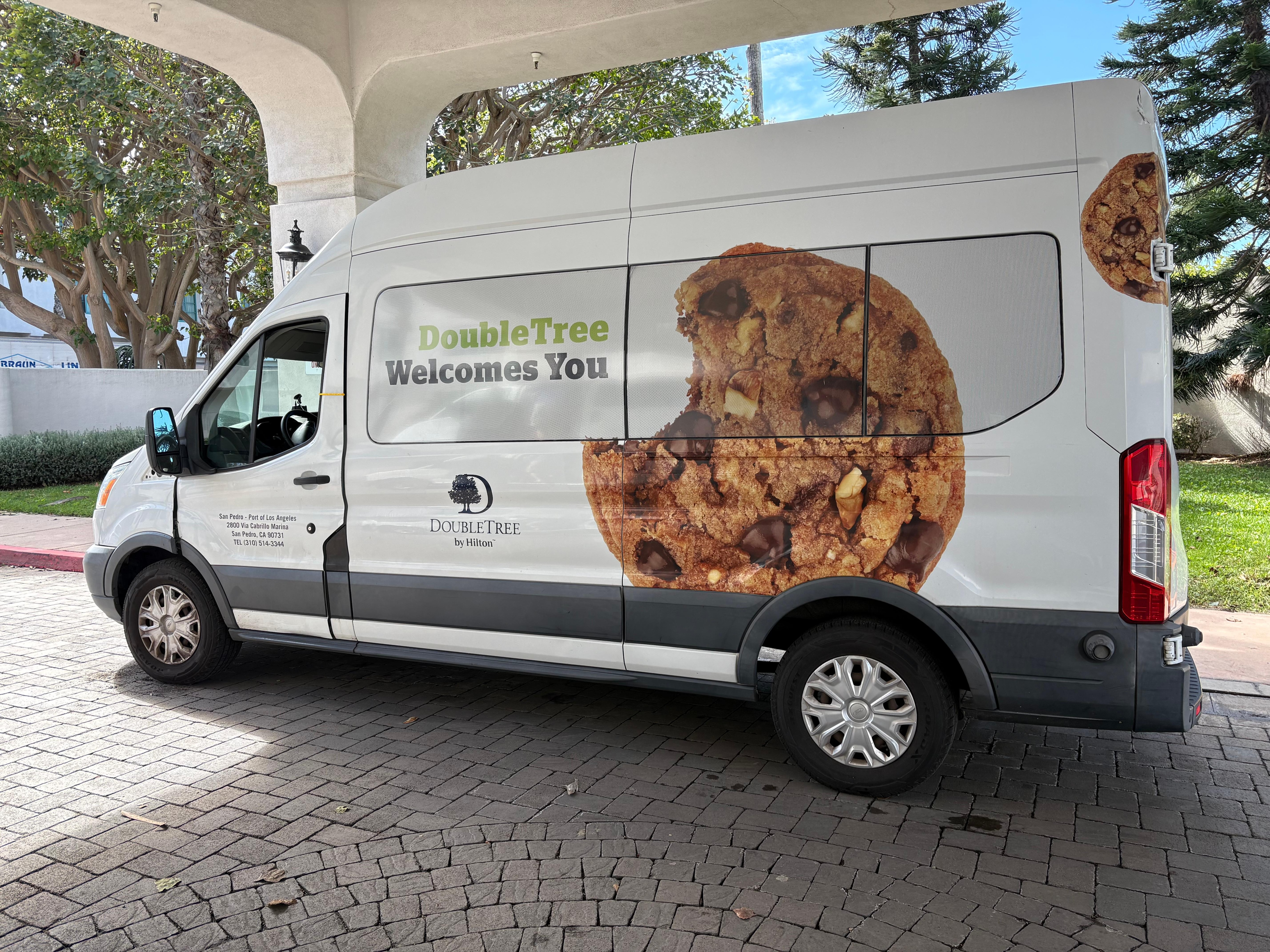 Free shuttle to cruise ship port!