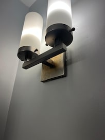 Rust around the light.