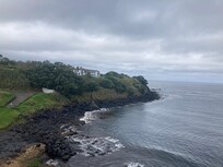 Typical ocean view while we drove around