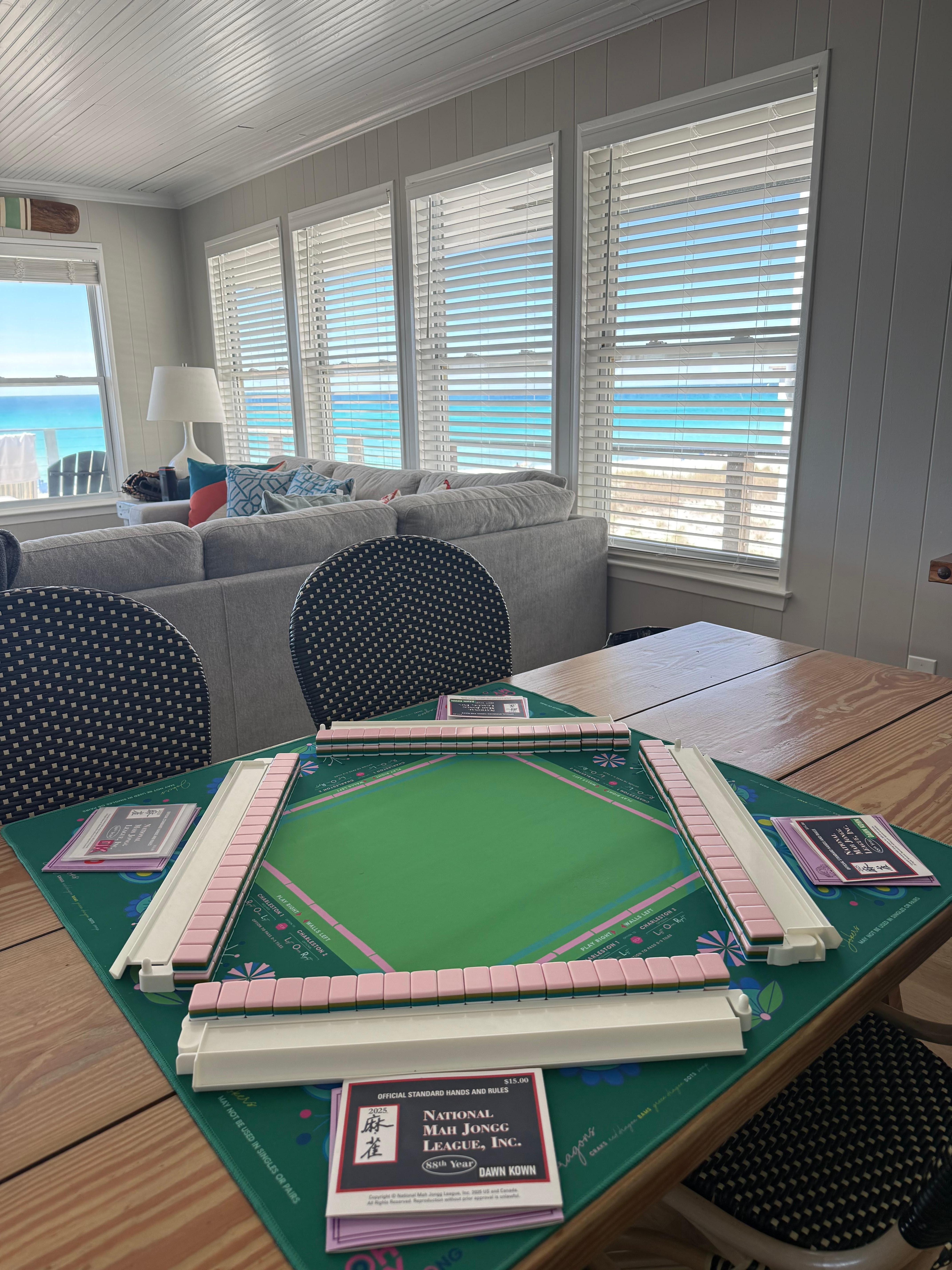 Mahjong with a view!