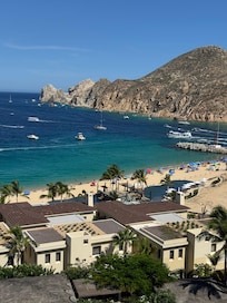 View of the property from our balcony