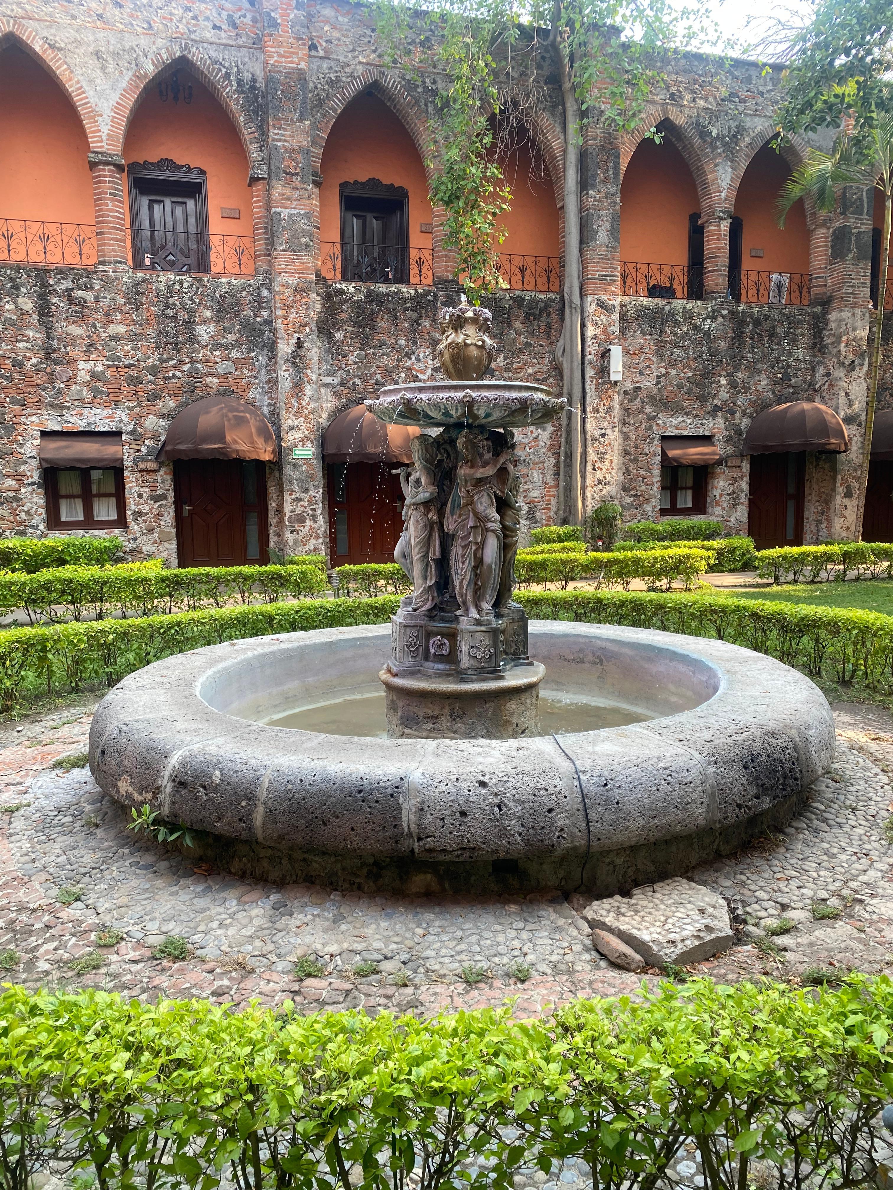 Fountain by our room