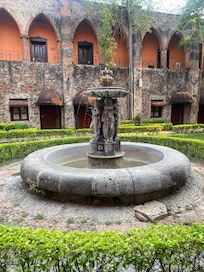 Fountain by our room