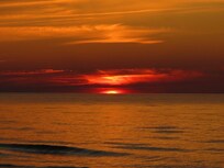 Sunset at local beach