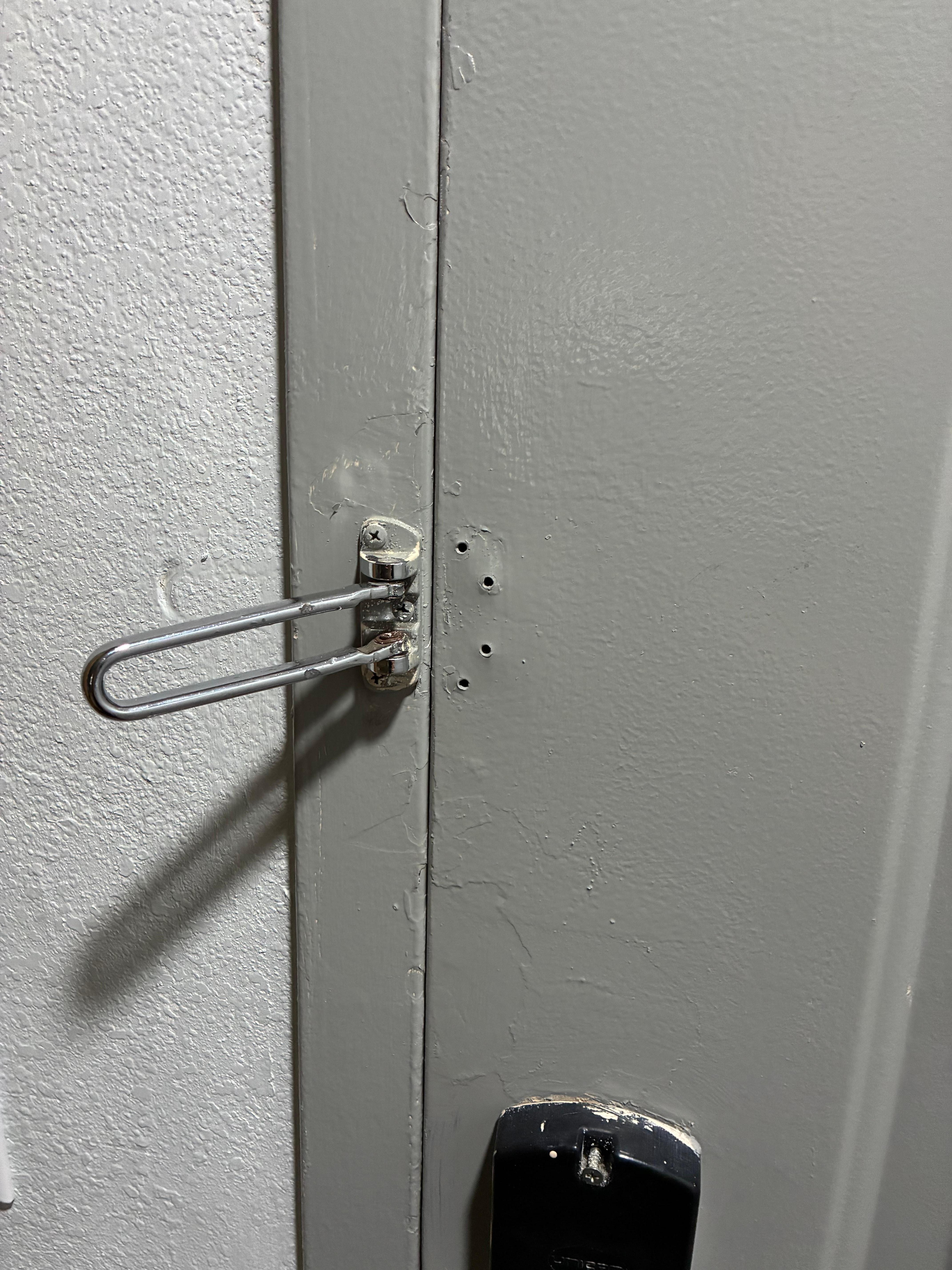 No door lock