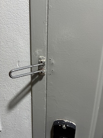 No door lock