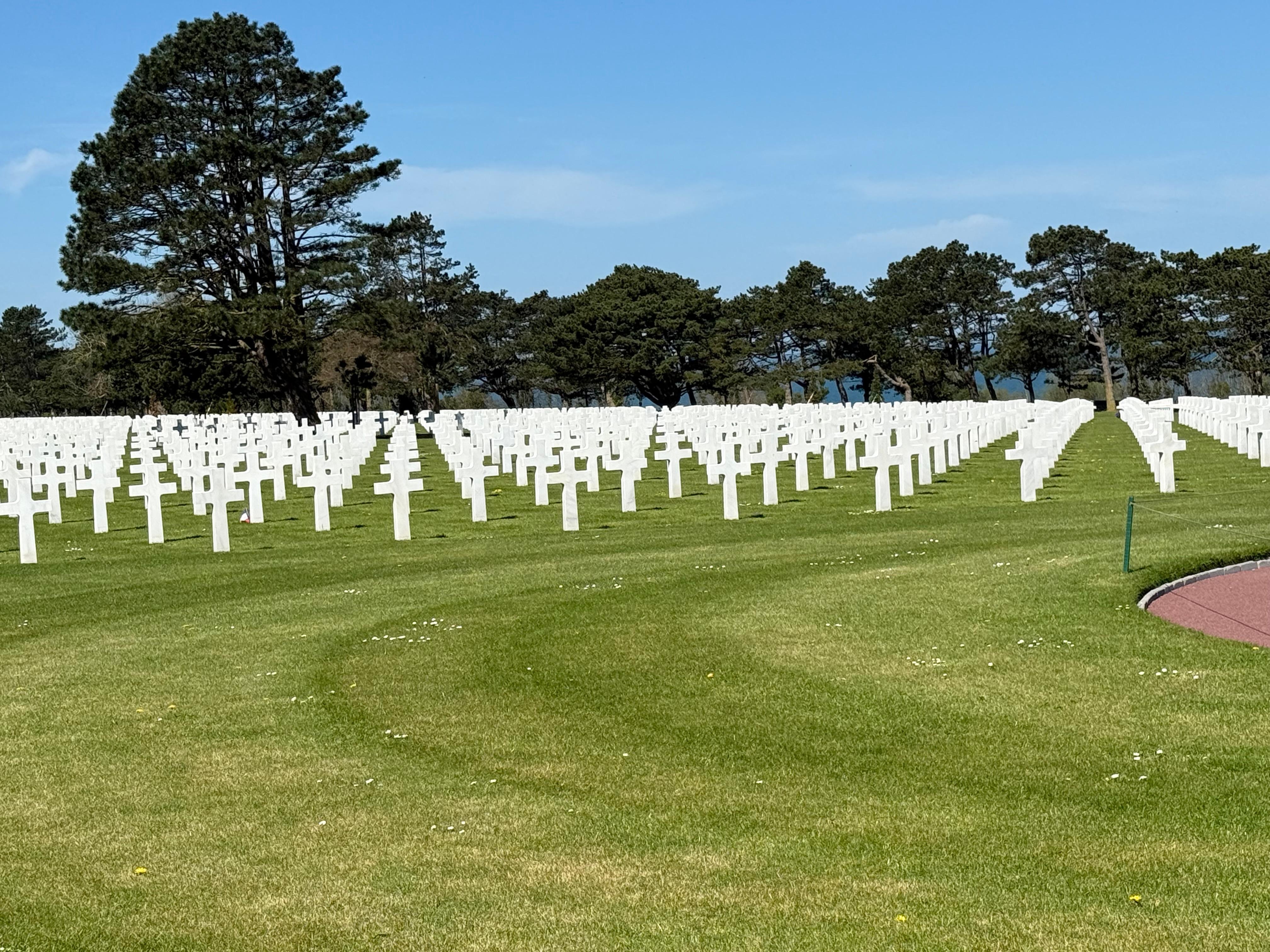 Day at D-Day memorials