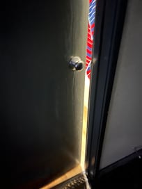 Bathroom door