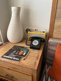 Retroinredning. Transistorn fungerade utmärkt.